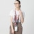＜A SCENE＞Design paracord shoulder スマホショルダー ピンク