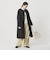【WEB限定】コットンナイロン ツイルノーカラーコート