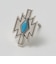 ＜BAQLESS＞Mesa Lightning Turquoise ピアス