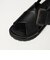 ビッグバックル クロスストラップ サンダル