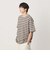 ＜NICE WEATHER＞ボーダー ショートスリーブ Tシャツ