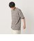 ＜NICE WEATHER＞ボーダー ショートスリーブ Tシャツ