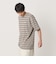 ＜NICE WEATHER＞ボーダー ショートスリーブ Tシャツ