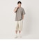 ＜NICE WEATHER＞ボーダー ショートスリーブ Tシャツ