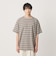 ＜NICE WEATHER＞ボーダー ショートスリーブ Tシャツ