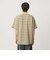 ＜NICE WEATHER＞ボーダー ショートスリーブ Tシャツ