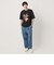 ＜NICE WEATHER＞FRESNOプリント Tシャツ