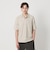 ＜LACOSTE for BEAUTY&YOUTH＞ ワントーン パイル ショートスリーブ ポロシャツ