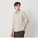 ＜LACOSTE for BEAUTY&YOUTH＞ ワントーン パイル ショートスリーブ ポロシャツ