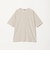 ＜LACOSTE for BEAUTY&YOUTH＞ ワントーン パイル ショートスリーブ Tシャツ
