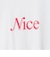 ＜NICE WEATHER＞ウィメンズ NICE ロゴ Tシャツ