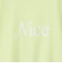 ＜NICE WEATHER＞ウィメンズ NICE ロゴ Tシャツ