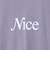 ＜NICE WEATHER＞ウィメンズ NICE ロゴ Tシャツ