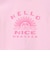 【別注】＜HELLO SUNRISE＞ウィメンズ ロゴプリント Tシャツ