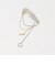 ＜heyep＞ピアス チェーン ヘアクリップ/2P