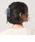 カラーストーン ラウンド ヘアクリップ