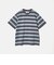 ＜NICE WEATHER＞ボーダーショートスリーブ Tシャツ