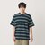 ＜NICE WEATHER＞ボーダーショートスリーブ Tシャツ