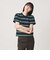 ＜NICE WEATHER＞ボーダーショートスリーブ Tシャツ