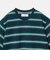 ＜NICE WEATHER＞ボーダーショートスリーブ Tシャツ