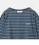 ＜NICE WEATHER＞マルチボーダー ショートロングスリーブ Tシャツ