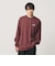 ＜NICE WEATHER＞ロゴ ロングスリーブ Tシャツ