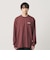 ＜NICE WEATHER＞ロゴ ロングスリーブ Tシャツ