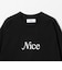 ＜NICE WEATHER＞NICE ロゴ ロング スリーブTシャツ