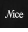 ＜NICE WEATHER＞NICE ロゴ ロング スリーブTシャツ