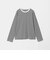 ソリッド＆ボーダー ロングスリーブ Tシャツ
