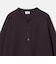 KNITEE フェザー コットン ヘンリーネック ニット Tシャツ ウォッシャブル