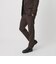 リサイクル ポリエステル 1プリーツ テーパード パンツ NO.3 セットアップ対応 ヨコストレッチ ウォッシャブル