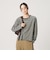 ベロアボーダー ロングスリーブ Tシャツ