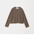 ベロアボーダー ロングスリーブ Tシャツ