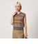 ウールブレンド フェアアイル Vネックベスト