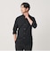 【WEB限定 WARDROBE SMART】コットン バンドカラー スキッパー シャツ