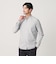 【WEB限定 WARDROBE SMART】コットン バンドカラー スキッパー シャツ