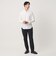 【WEB限定 WARDROBE SMART】コットン ワイドカラー スキッパー シャツ