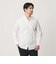 【WEB限定 WARDROBE SMART】コットン ワイドカラー スキッパー シャツ