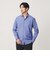 【WEB限定 WARDROBE SMART】コットン ワイドカラー スキッパー シャツ