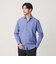 【WEB限定 WARDROBE SMART】コットン ワイドカラー スキッパー シャツ