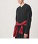 ウォッシュド ボーダー Vネック ロングスリーブ Tシャツ