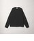 ウォッシュド ボーダー Vネック ロングスリーブ Tシャツ