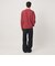 ウォッシュド ボーダー Vネック ロングスリーブ Tシャツ