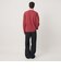 ウォッシュド ボーダー Vネック ロングスリーブ Tシャツ