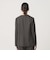 【WEB限定 Wardrobe DAILY MINIMAL】メランジ ダブルノーカラージャケット ウォッシャブル