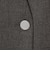 【WEB限定 Wardrobe DAILY MINIMAL】メランジ ダブルノーカラージャケット ウォッシャブル