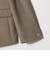 【WEB限定 Wardrobe DAILY MINIMAL】メランジ ダブルノーカラージャケット ウォッシャブル
