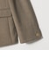 【WEB限定 Wardrobe DAILY MINIMAL】メランジ ダブルノーカラージャケット ウォッシャブル