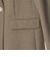 【WEB限定 Wardrobe DAILY MINIMAL】メランジ ダブルノーカラージャケット ウォッシャブル